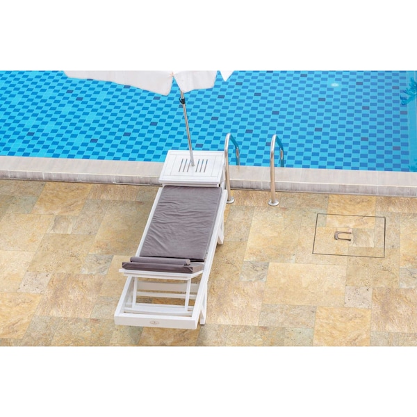 Msi Aegean Pearl 16 in.  X 24 in.  Tumbled Marble Pool Coping - ZOR-LSC-0066