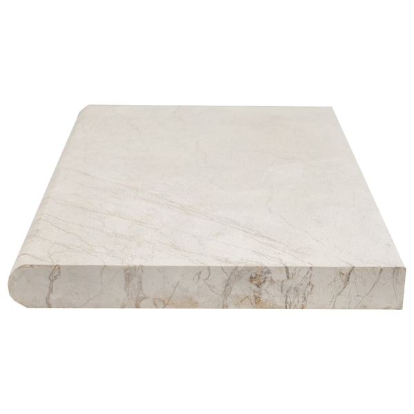 Msi Aegean Pearl 16 in.  X 24 in.  Tumbled Marble Pool Coping - ZOR-LSC-0066