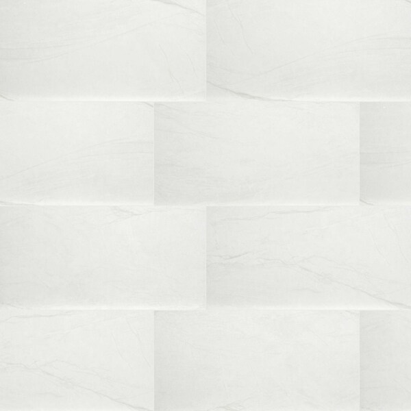 Msi Durban White 12"x24" Polished Porcelain Floor And Wall Tile, 8PK - ZOR-PT-0592
