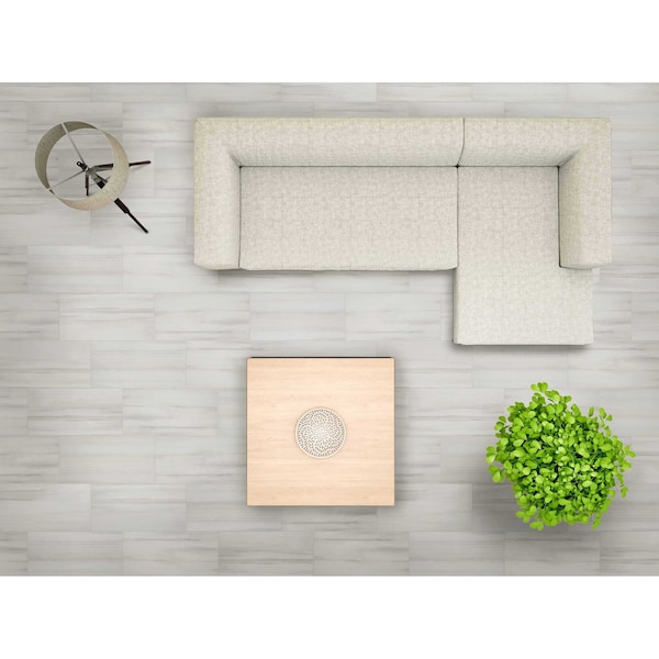 Msi Water Color Bianco 12 In. X 24 In. Glazed Porcelain Floor And Wall Tile, 6PK - ZOR-PT-0354
