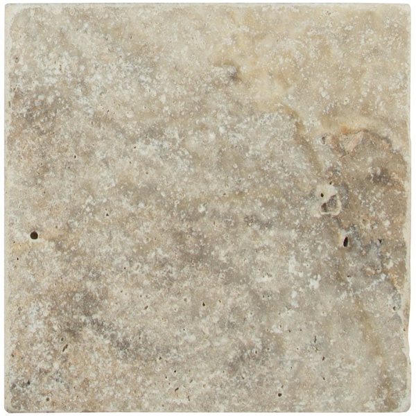 Msi Tuscany Porcelain  8 in.  X 8 in.  Tumbled Travertine Paver Tile - ZOR-LSC-0123