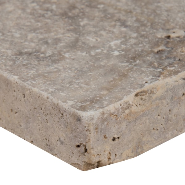 Msi Tuscany Porcelain  8 in.  X 8 in.  Tumbled Travertine Paver Tile - ZOR-LSC-0123