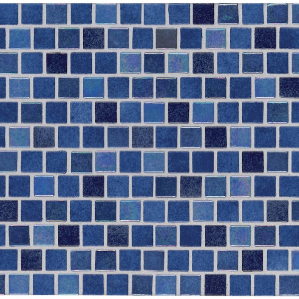 Msi Hawaiian Blue SAMPLE Glass Mesh-Mounted Mosaic Tile - ZOR-MD-0181-SAM