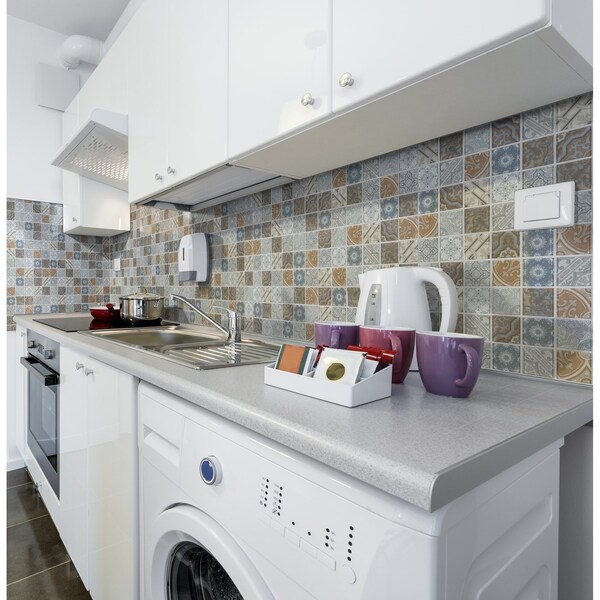 Msi Pasadena SAMPLE Glass Mesh-Mounted Mosaic Tile - ZOR-MD-0474-SAM