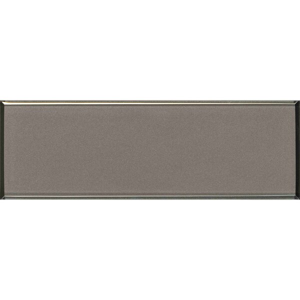 Msi Champagne Bevel Subway SAMPLE Textured Wall Glass Tile - ZOR-MD-T-0112-SAM