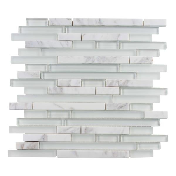 Andova Tiles ANDOVA TILES Bravio Linear Mosaic Wall Tile - ANDBRA298
