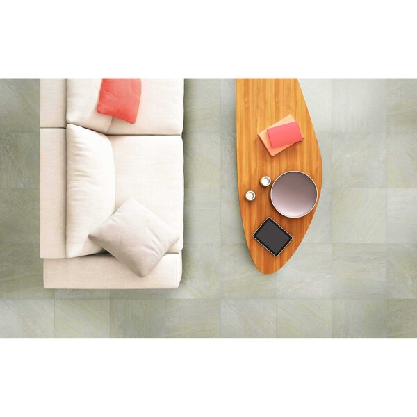 Msi Quartz White 24" X 24" Matte Porcelain Floor And Wall Tile, 4PK - ZOR-PT-0147
