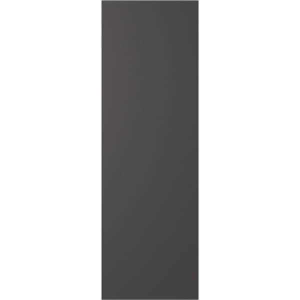 Ekena Millwork Americraft 5-Board Wood 2 Equal Panel Frmd Board-n-Batten Shutters w/Dubl Z-Bar, ARW102BF518X72SMH, PR - ARW102BF518X72SMH