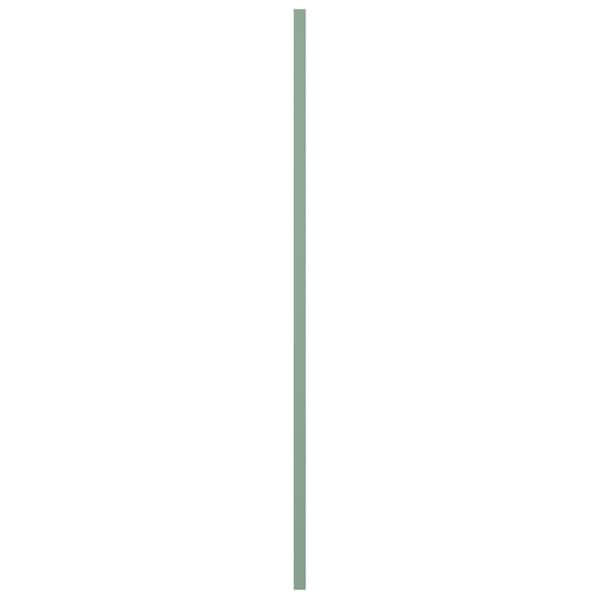 Ekena Millwork 18W x 41H True Fit PVC Diagonal Slat Modern Style Fixed Mount Shutters, Seaglass, PR - TFP001DG18X041SG