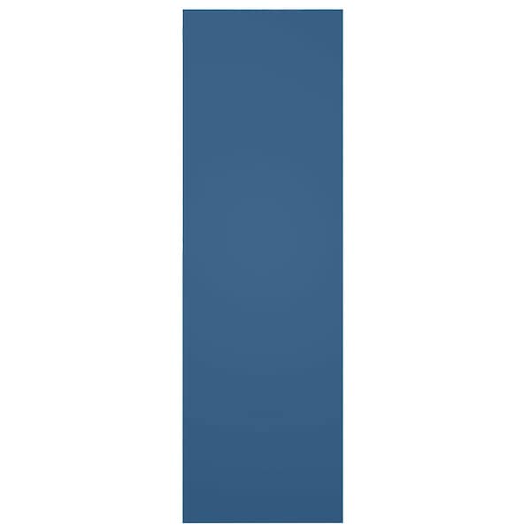 Ekena Millwork True Fit PVC Horizontal Slat Modern Style Fixed Mount Shutters, Sojourn Blue, 12W x 61H, PR - TFP001HZ12X061HB