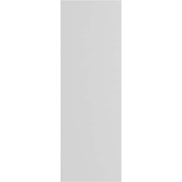 Ekena Millwork True Fit PVC, Four Board Framed Board-n-Batten Shutters, Black, 21 1/2W x 103H, PR - TFP101BF21X103BL