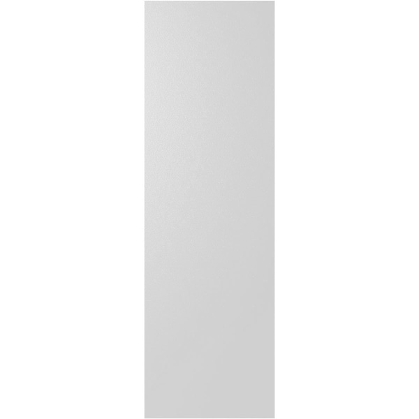 Ekena Millwork True Fit PVC Single Panel Chevron Modern Style Fixed Mount Shutters, Raisin Brown, 18W x 53H, PR - TFP001CV18X053TB