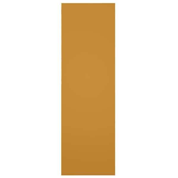 Ekena Millwork True Fit PVC San Miguel Mission Style Fixed Mount Shutters, Turmeric, 18W x 29H, PR - TFP001SM18X029TU