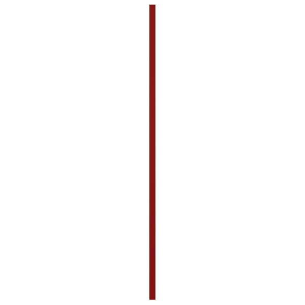 Ekena Millwork True Fit PVC Two Equal Louver Shutters, Fire Red, 12W x 47H, PR - TFP101LVF12X047BR