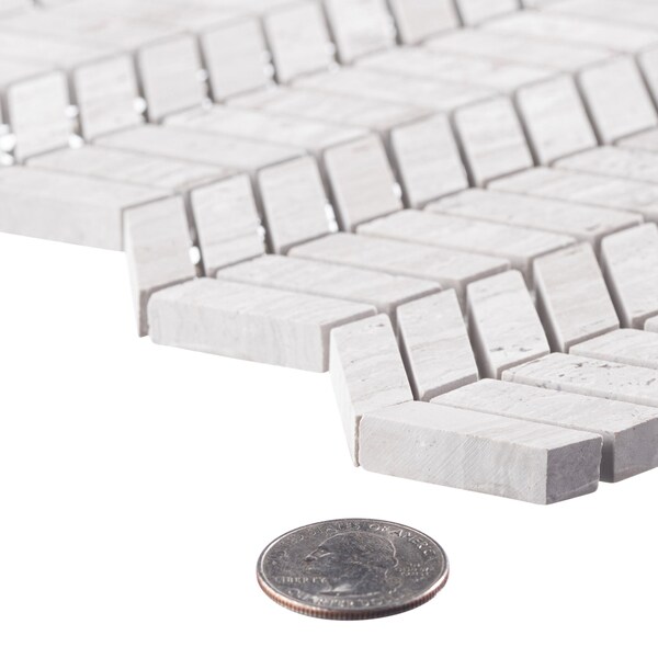 Andova Tiles SAMPLE-Rhythm 1 in. Natural Stone Mosaic Wall & Floor Tile - SAM-ANDRHY924