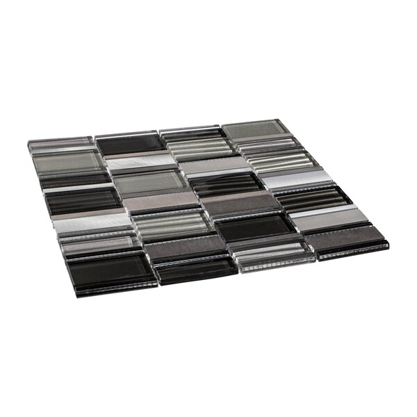 Andova Tiles SAMPLE-Vivika 11 3/4 in. x 11 7/8 in. Glass and Stone Mosaic Wall Tile - SAM-ANDVIV953