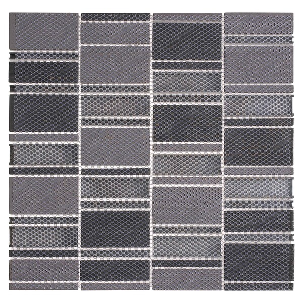 Andova Tiles SAMPLE-Vivika 11 3/4 in. x 11 7/8 in. Glass and Stone Mosaic Wall Tile - SAM-ANDVIV953