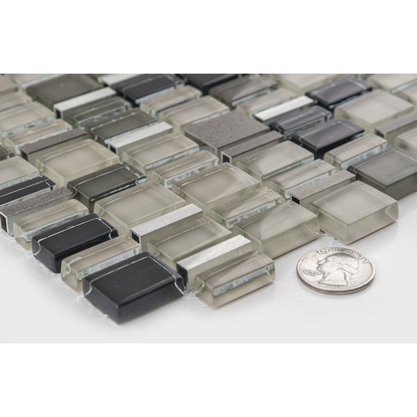 Andova Tiles ANDOVA TILES Quest Random Mosaic Tile - ANDQUE526