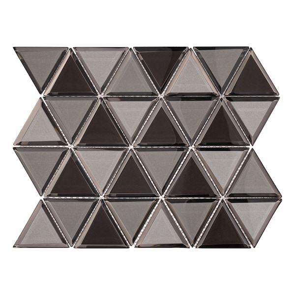 Andova Tiles SAMPLE BLEUM 3 x 3 Beveled Glass Novelty Mosaic Tile - SAM-ANDBLE282