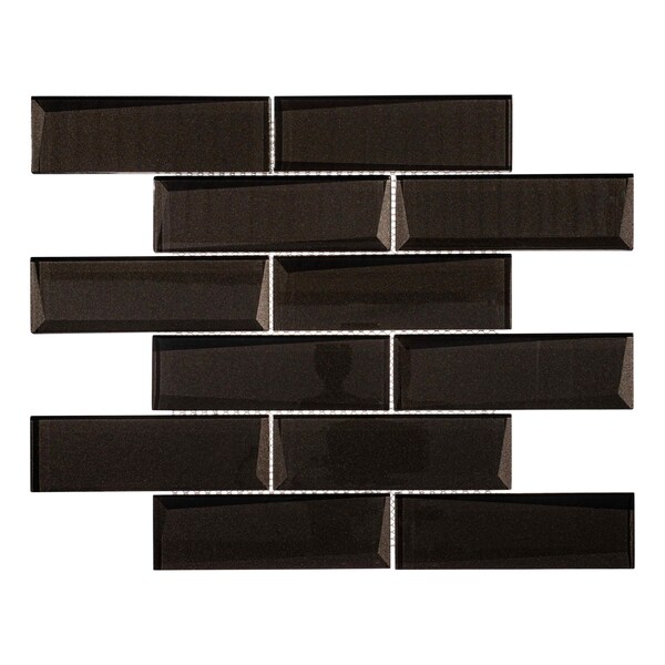 Andova Tiles SAMPLE-Daazen Borealis 2 in. x 6 in. Glass Mosaic Wall Tile - SAM-ANDDAA969