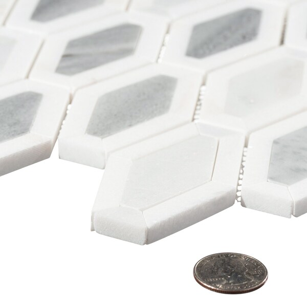 Andova Tiles SAMPLE-2 in. x 3 in. Natural Stone Mosaic Wall & Floor Tile - SAM-ANDMOD905
