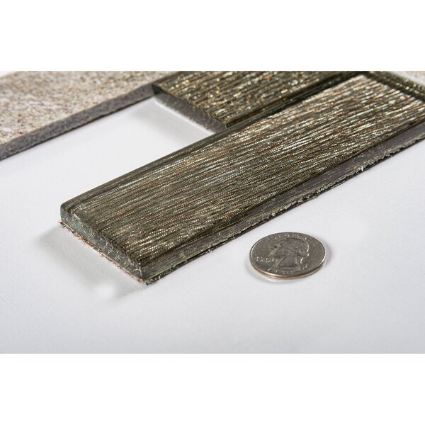 Andova Tiles ANDOVA TILES Bovard 2" x 6" Glass Brick Joint Mosaic Tile - ANDBOV198