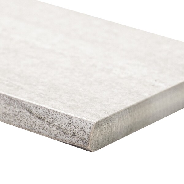 Msi Malahari White 3'' X 24'' Lappato 3D Porcelain Bullnose Wall Tile, 22PK - ZOR-PT-TR-0248