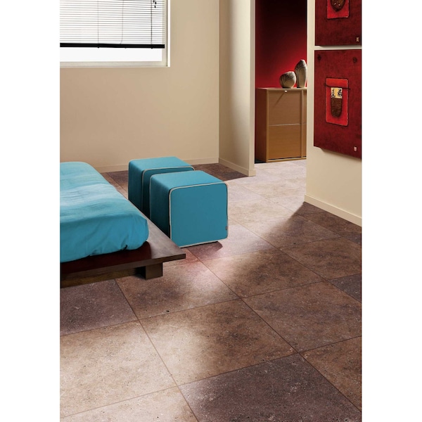 Msi Tuscany Walnut 16 In. X 16 In. Tumbled Travertine Paver Tile - ZOR-LSC-0063