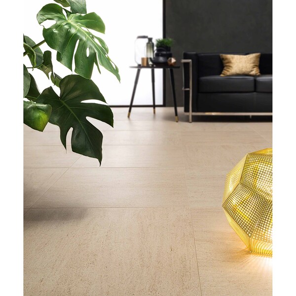 Msi Living Style Beige Bullnose 2 In. X 24 In. Glazed Porcelain Wall Tile, 12PK - ZOR-PT-TR-0159
