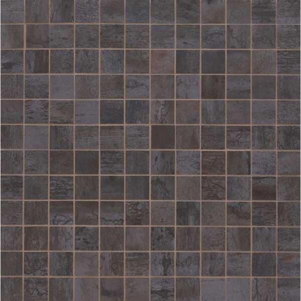 Msi Oxide Iron 12"X 12" Matte Porcelain Mosaic Tile, 8PK - ZOR-PT-0196
