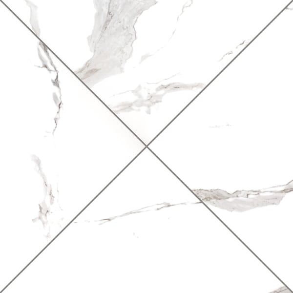 Msi Eden Statuary 24 In. X 24 In. Glazed Porcelain Floor And Wall Tile, 4PK - ZOR-PT-0565