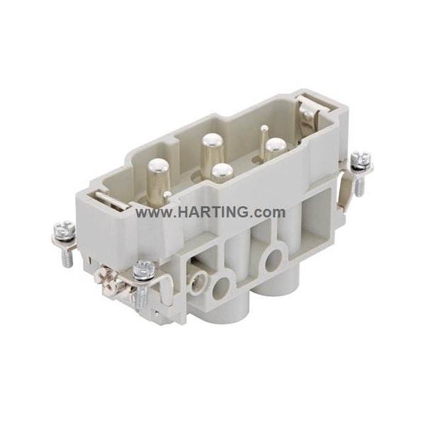 Harting Han K 4/0 Pin Insert Macho 4 - 09380062611