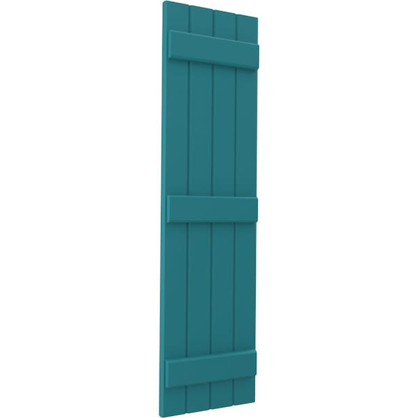 Ekena Millwork Americraft 4-Board (3 Batten) Exterior Real Wood Joined Board-n-Batten Shutters, ARW401BB414X81ANH, PR - ARW401BB414X81ANH