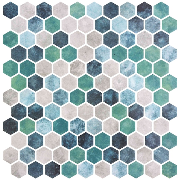 Andova Tiles SAMPLE Trillions 001 x 001 Glass Honeycomb Tile - SAM-ANDTRI570