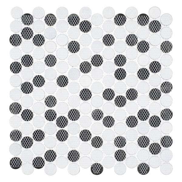 Andova Tiles SAMPLE- Space 3/4 in. Glass Mosaic Wall & Floor Tile - SAM-ANDMARB1012