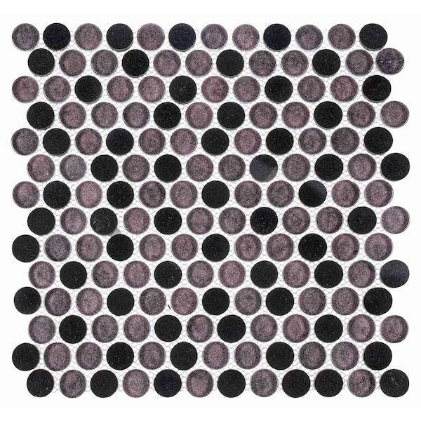 Andova Tiles SAMPLE- Space 3/4 in. Glass Mosaic Wall & Floor Tile - SAM-ANDMARB1012