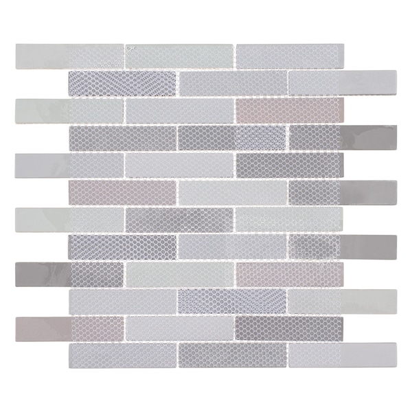 Andova Tiles SAMPLE North 1 W x 4 L Glass Mosaic Wall Tile - SAM-ANDNOR498