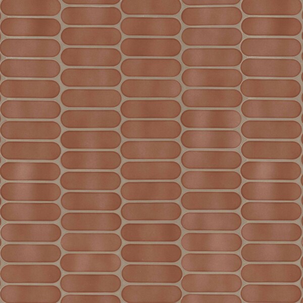 Msi Terra Ellipse Sample in. Glossy Glass Mosaic Wall Tile - ZOR-MD-0635-SAM
