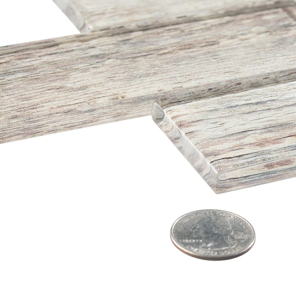 Andova Tiles SAMPLE Migdal 2 x 6 Glass Brick Joint Mosaic Tile - SAM-ANDMIG235