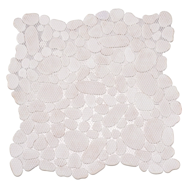 Andova Tiles SAMPLE-Mesa Pebble/Stone Look Glass Mosaic Wall Tile - SAM-ANDMES989