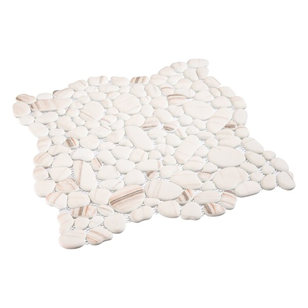 Andova Tiles SAMPLE-Mesa Pebble/Stone Look Glass Mosaic Wall Tile - SAM-ANDMES989