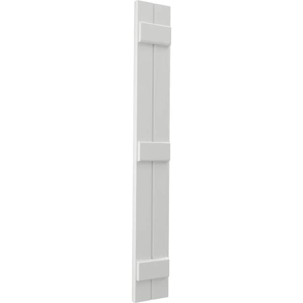 Ekena Millwork Americraft 2-Board (3 Batten) Exterior Real Wood Joined Board-n-Batten Shutters, ARW401BB207X69STH, PR - ARW401BB207X69STH