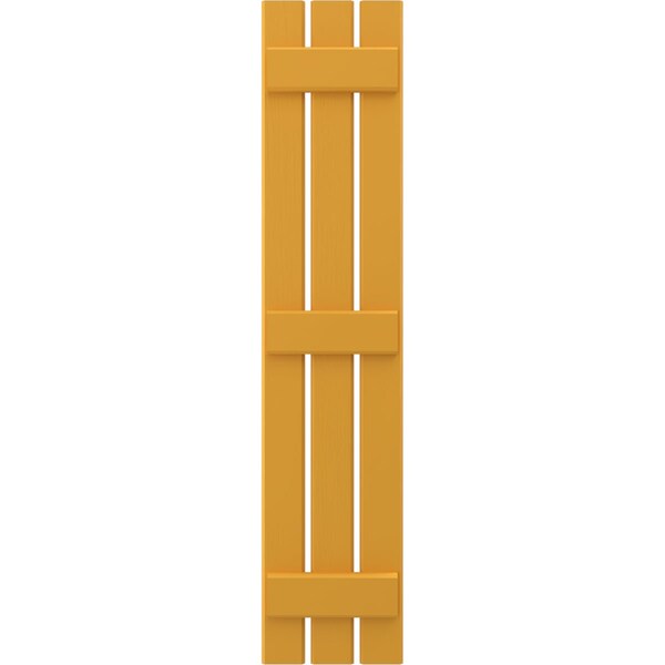 Ekena Millwork Americraft 3-Board (3 Batten) Exterior Real Wood Spaced Board-n-Batten Shutters, ARW401SB311X32TUH, PR - ARW401SB311X32TUH