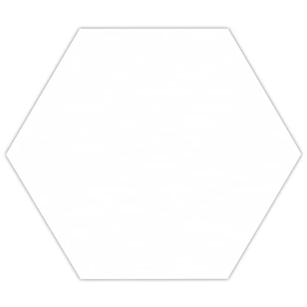 Msi Hexley Ecru 9 in.  X 10 in.  Hexagon Matte Porcelain Floor And Wall Tile, 14PK - ZOR-PT-0610