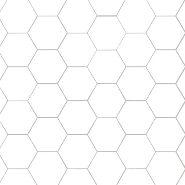 Msi Hexley Ecru 9 in.  X 10 in.  Hexagon Matte Porcelain Floor And Wall Tile, 14PK - ZOR-PT-0610
