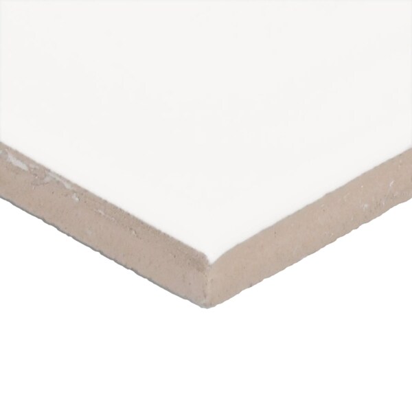 Daltile Retrospace Remix 6'' x 6'' Ceramic Hexagon Wall Tile in Glossy Modern White, 22PK - RS30HEX66UNDGL