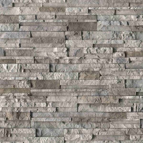 Msi Knoxville Gray Pattern Varying Length Natural Concrete Wall Tile - ZOR-PNL-0170