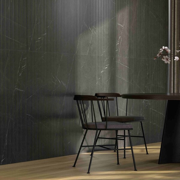 Msi Urbanslat Marmiro Noir 16" X 48" Satin Ceramic Wall Tile, PK3 - ZOR-PT-0797