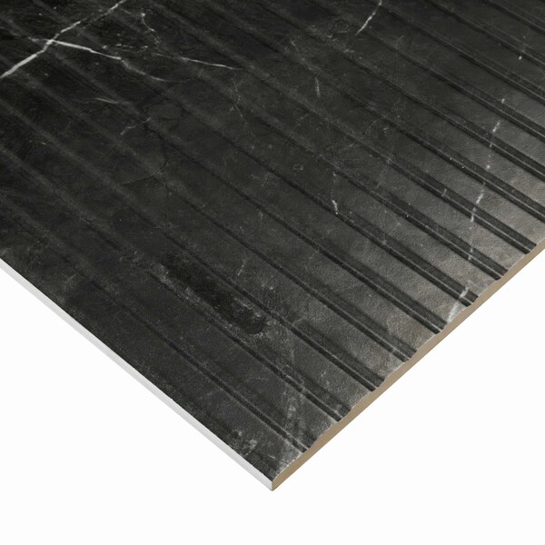Msi Urbanslat Marmiro Noir 16" X 48" Satin Ceramic Wall Tile, PK3 - ZOR-PT-0797
