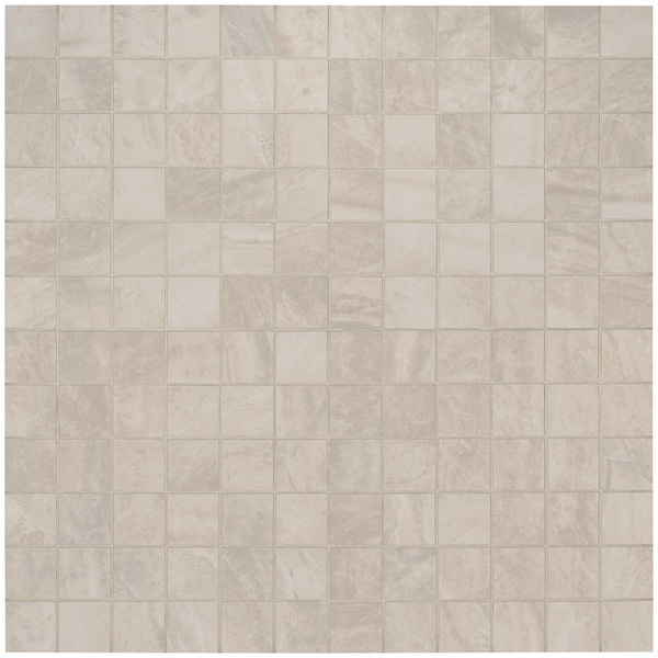Msi Praia Crema 12 In. X 12 In. X 9Mm Glazed Ceramic Mesh-Mounted Mosaic Tile, 8PK - ZOR-MD-0473
